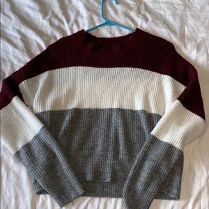 Multi colored sweater